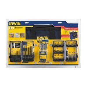 Irwin 81 Piece Tool Accessory Kit with Contractor Bag