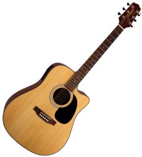 Takamine Jasmine ES33C Acoustic Electric Guitar w Case