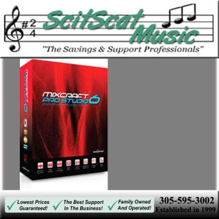 New Acoustica Mixcraft Pro Studio 6 Multi Track Recording Suite Serial 