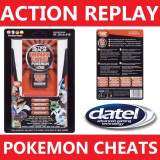    ACTION REPLAY ULTIMATE CHEATS POKEMON FOR NINTENDO DSI DS LITE DS XL
