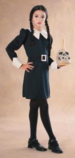   Addams Family Wednesday Childs Costume Classic Addams Family Costume