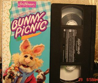 Jim Hensons THE TALE OF THE BUNNY PICNIC RARE OOP FREE SHIP w 