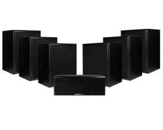 Acoustic Audio 700 Watt 7 Piece Home Theater Surround Sound Speaker 