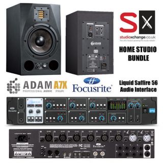 Focusrite Liquid Saffire 56 Adam A7X Studio Monitors