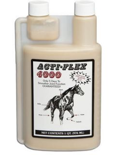 Acti Flex 4000 Quart Horse Joint Supplement Cox Vet Lab Equine MSM Ha 