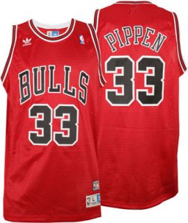 Scottie Pippen Chicago Bulls Adidas NBA Soul Jersey Red