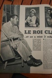 1947 Adele Jergens Bourvil Clark Gable Jean Vinci