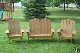 Adirondack Chair And Love Seat Plans easy to do,
