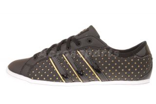 Adidas Derby Qt w Neo Label Black Gold Star Womens Casual Shoes G52334 