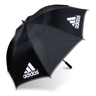 New Adidas Extra Large Golf Umbrella Black Retail $50