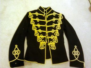 19th century Mens Hussar Jacket. Adam Ant / Michael Jackson military 