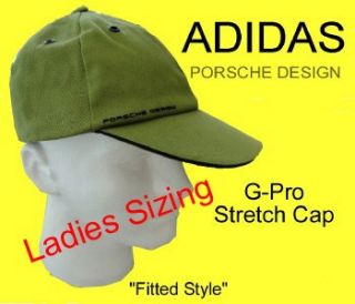   ADIDAS PORSCHE Design Fitted GStretch HAT Golf Tennis Racing Cap S/M