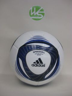 NEW ADIDAS Speedcell Glider Soccer Ball White Size 5   V87434