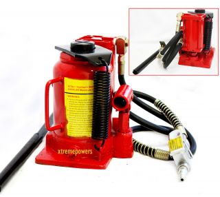   Car Truck Air Hydraulic Adjustable Bottle Jack for Tire Repair