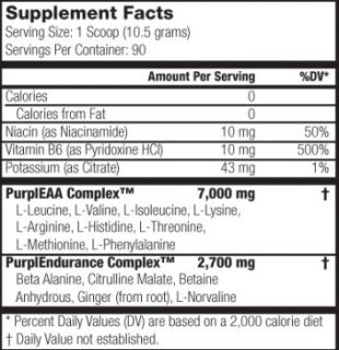 Controlled Labs Purple Wraath BCAA Recovery Drink 90SRV