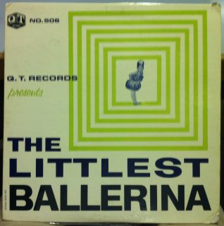 JESS MEEKER the littlest ballerina LP VG+ NO 507 Vinyl Mono QT 
