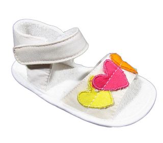 Agatha Ruiz de La Prada Love Sandals Girls Shoes Heart Baby White 