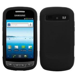 Samsung Admire R720 Silicon Soft Gel Rubber Case Skin Black Metro Pcs 