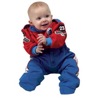 Aeromax Baby Boys Red Race Car Driver Halloween Costume Outfit 6 12M 