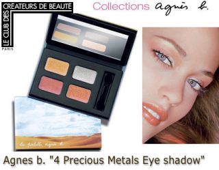 Agnes B CCB Paris Palette 4 Precious Metals Eyeshadow