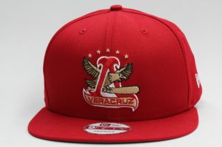 Rojos Del Aguila de Veracruz Mexican Baseball League Scarlet New Era 