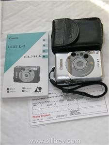 Tiny Silver Canon IXUS L1 APS Advantix Film Camera ELPH 5026173105774 