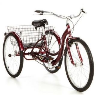 Schwinn Adult Trike 26 Meridian Cruiser 3 Wheel Tricycle Bike Bicycle 