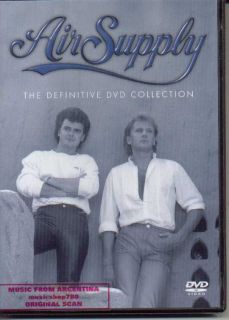 AIR SUPPLY THE DEFINITIVE DVD COLLECTION DVD. IN ENGLISH. FACTORY 