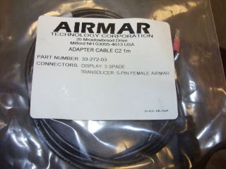 Airmar Transducer Adapter Cable C2 Mix and Match 3 Spade Fiso 