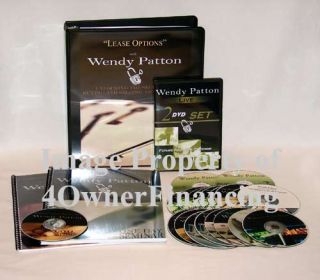 Wendy Patton Real Estate Lease Option Rent to Own Realtor System Goal 