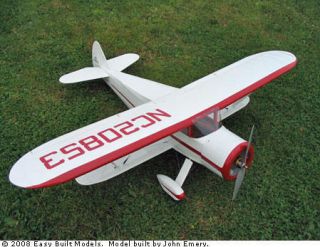 Waco E  electric RC Model Airplane Kit Easy Built Made in USA ERC19 