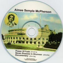 Aimee Semple Mcpherson   16 Audio Recordings on 5 Cds