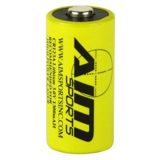 New AIM Sports 3 Volt Lithium Battery for Flashlight   CR123A
