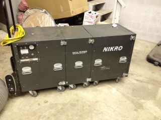 NIKRO AIR DUCT CLEANING MACHINE   ELECTRIC USED.