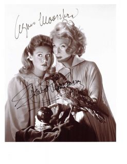Bewitched Elizabeth Montgomery Agnes Moorehead Signed