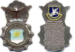 Department of the Air Force Security Forces Prayer Challenge Coin