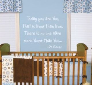 Children Quote Wall Decal Dr Seuss Quote Nursery Kids Vinyl Wall Decal 