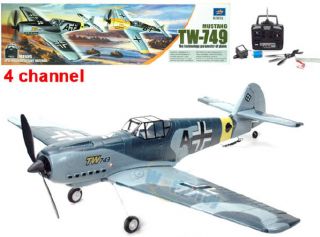 CH Remote Controlled TW 749 Me109 BF 109E Airplane RC