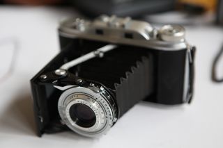 Agfa Record III 6x9 Medium Format folding Camera Apotar Lens EXC+ 