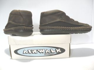 Airwalk Outland Vintage Sneakers Men Women Shoes Brown 1403602 Size 5 