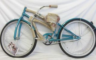 Airwalk 26 inch Clipper Teal Color Womens Cruiser Bicycle