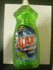 Ajax Dish Liquid Cleaner with Bleach Lime Flavor 34 Oz
