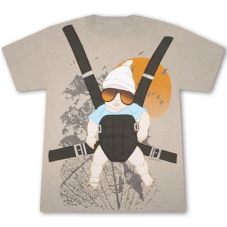 The Hangover Alans Shirt Baby Carrier Sand Graphic Tee Shirt