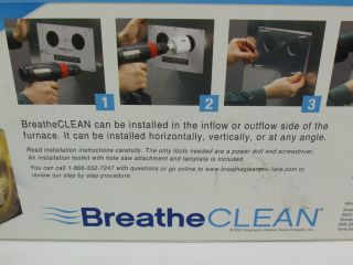   Clean Ultraviolet Air Purification System Installs in Air Duct