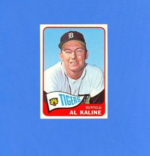 Al Kaline 1965 Topps 130 Spectacular Sharp
