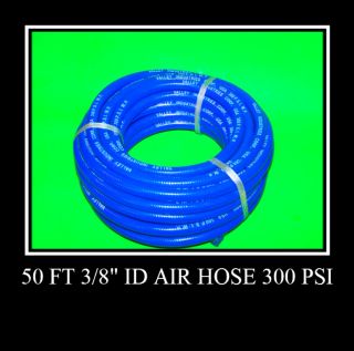 New 50 ft 3 8 ID Air Hose 300 PSI Air Tools USA