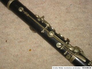   Old Wooden BB Clarinet J Lipa Nymburk4RINGS Albert System