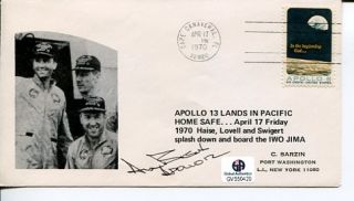 Alan Bean Apollo NASA Moonwalker Astronaut Signed Autograph Apollo 13 