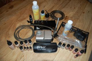 Dinair Airbrush Makeup Kit Personal Pro Edition Tanning Kit