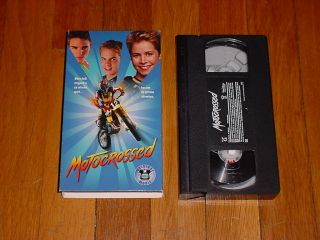 Motocrossed VHS Ultra RARE Alana Austin Disney Channel Original Movie 